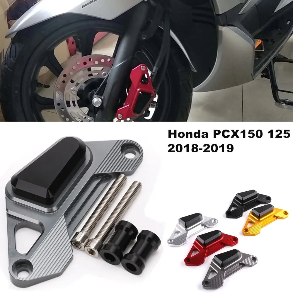 

Для Honda PCX150 PCX125 2012-2018 2017 2019 передний дисковый Скоба для мотоцикла PCX 150 125 Строительная Защитная крышка