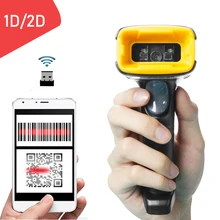 Holyhah k2 handheld sem fio qr scanner de código de barras e k1 wird 1d/2d qr leitor de código de barras pdf417 para o inventário pos terminal