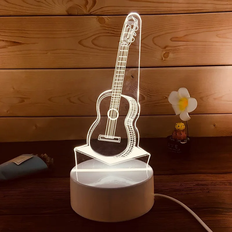 3D креативная Светодиодная лампа ночник новинка ночник 3D иллюзия настольная лампа usb зарядка для детской комнаты декор коридора