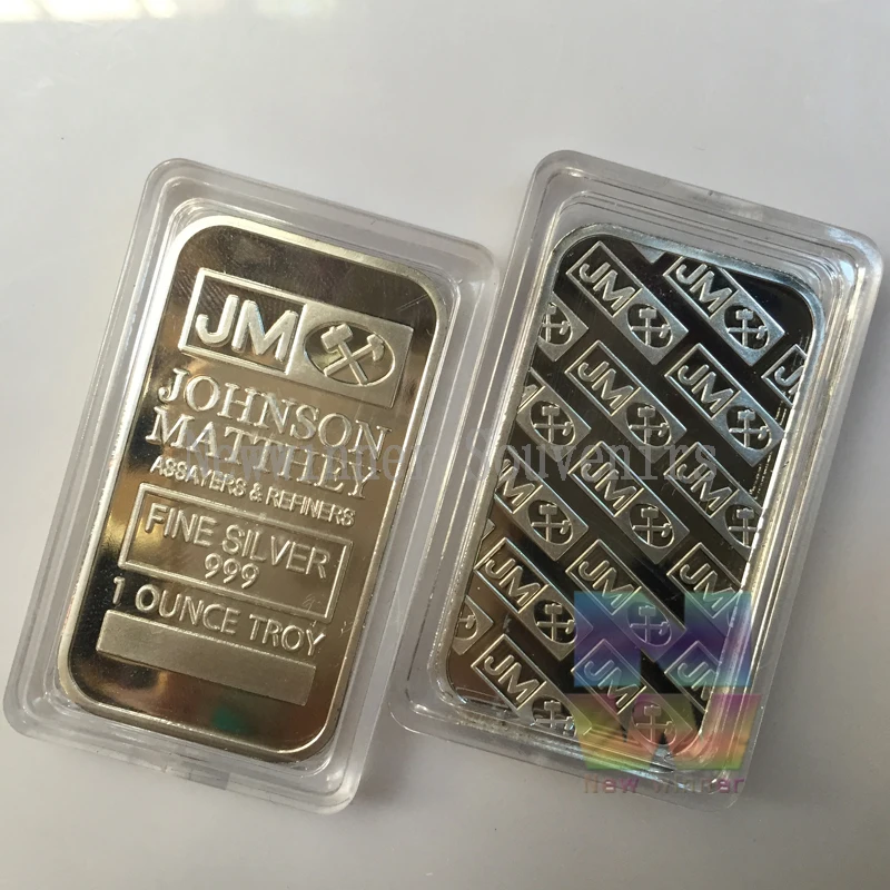 ベストセラー激安 JOHNSON MATTHEY FINE SILVER999 1oz インゴット