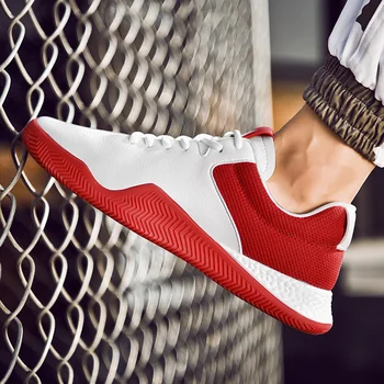 

2020 Retro Men Sneakers Light Weight PU Breathable Lace-up Adult Male Outdoor Athletic Casual Training Running Jogging Shoes
