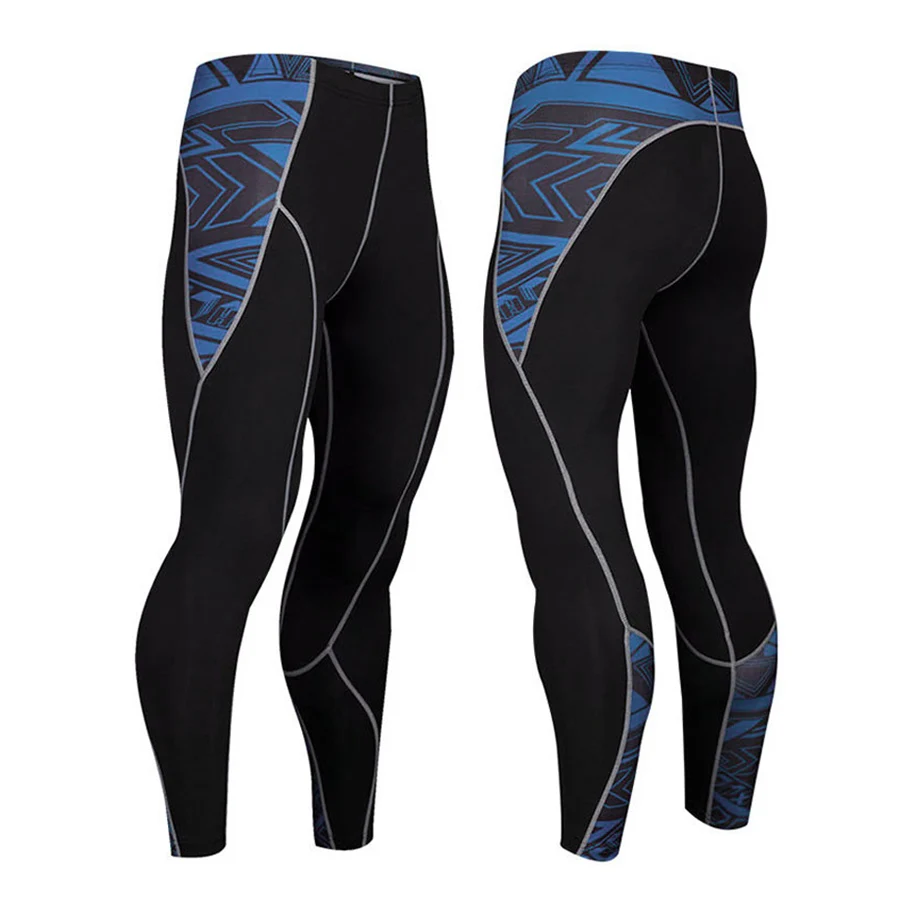 Men's Compressed Pants 3D Printed Sports Pants Running Polyester Pants Slim Leggings Gym Soccer Jogging Fitness Joggers