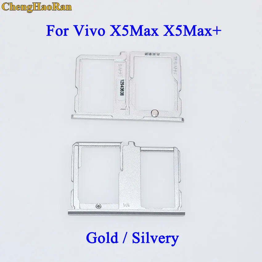 ChengHaoRan 1 шт. для VIVO X5max X5MAX + Micro SIM TF SD Держатель карты адаптер Слот лоток Разъем