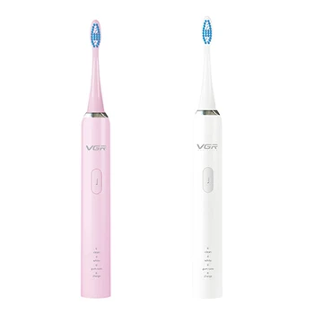 

VGR V-805 Sonic Electric Toothbrush USB Charging IPX7 Smart Electric Toothbrush with Memory Brushing Time Function