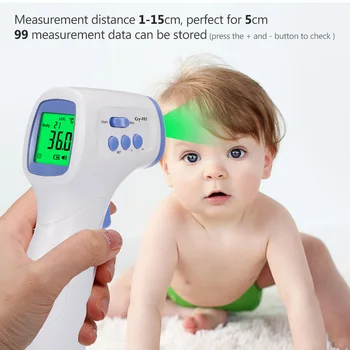 

Digital Infrared Thermometer Temperature Gauge for Baby Adult Non Contact Temperature Measurement Device Termometro Infravermelh