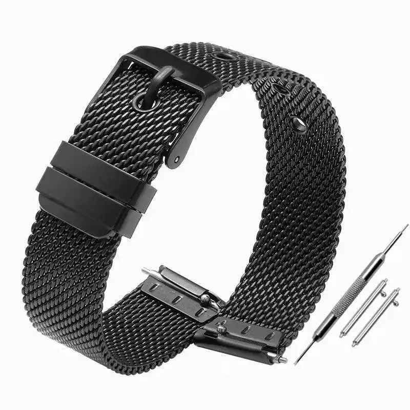 Stainless Steel Milanese Quick Release Watchband Wristband