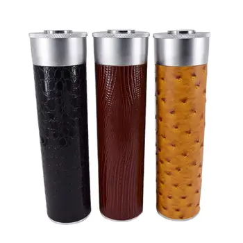 

Portable Travel Moisture Proof Sealed Humidor Box Case Jar with Hygrometer Lighters Smoking Accessories