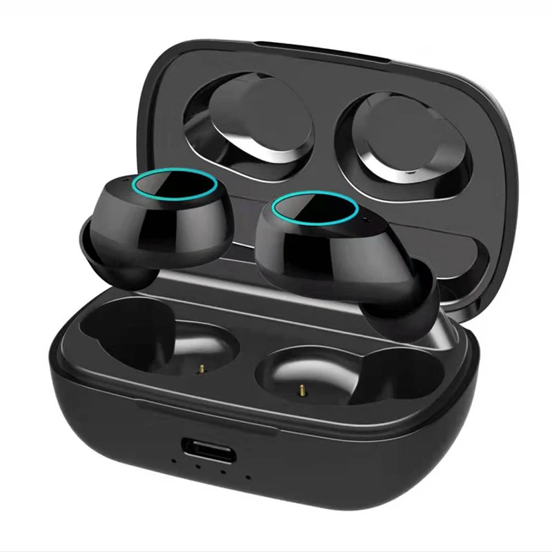 Fescale, беспроводные, водонепроницаемые, TWS, Bluetooth 5,0, наушники, 6D, стерео, Nosie, снижение, спортивные наушники с зарядным устройством