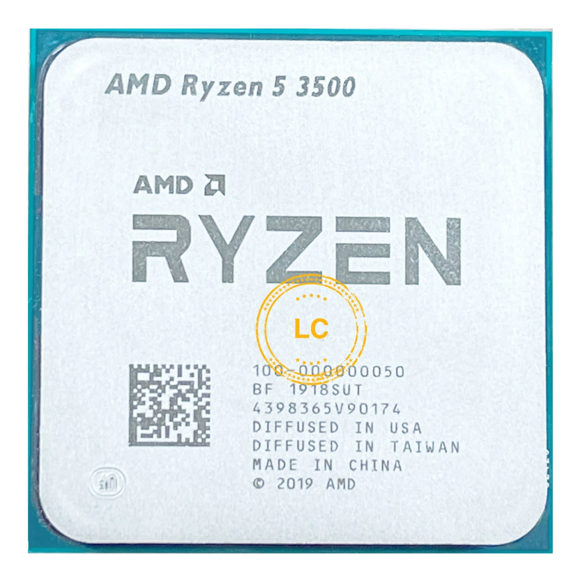 AMD Ryzen 5 3500 R5 3500 3.6 GHz Six-Core Six-Thread CPU Processor 65W  L3=16M 100-000000050 Socket AM4 same use as R5 3500X