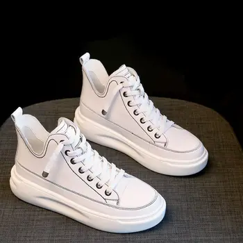 

2020 New Autumn All-match Casual Hight-Top Flat Running Shoes Women's Casual Single Shoes Sneakers