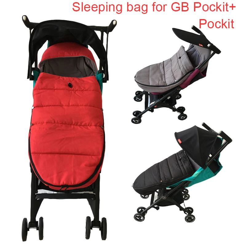 Теплая подушка для сидения для GB Pockit коляска спальный мешок для Goodbaby Pockit+ аксессуары для колясок ветрозащитные спальные мешки