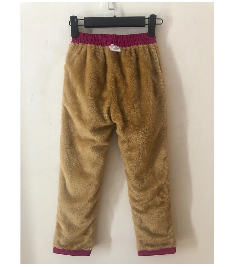 TRVLWEGO Зимние теплые детские уличные Походные штаны, утепленные флисовой подкладкой, водонепроницаемые зимние штаны для девочек и мальчиков, походные брюки