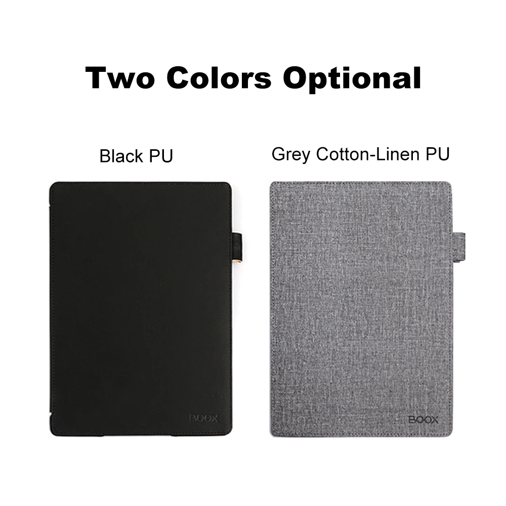 

10.3" PU Leather Folio Case Cover Upgraded Lightweight with Auto Sleep/Wake Function for BOOX Note Android Tablets (Grey)