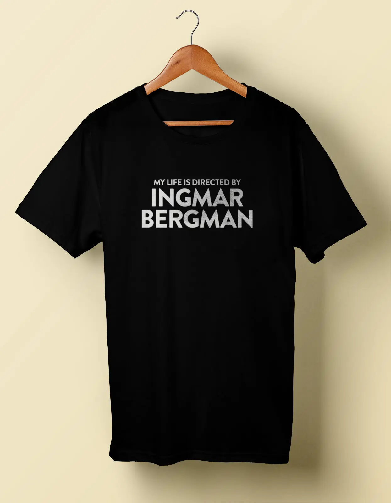Моя жизнь управляется Ingmar Bergman рубашка s m l xl 2X 3X 4X 5X