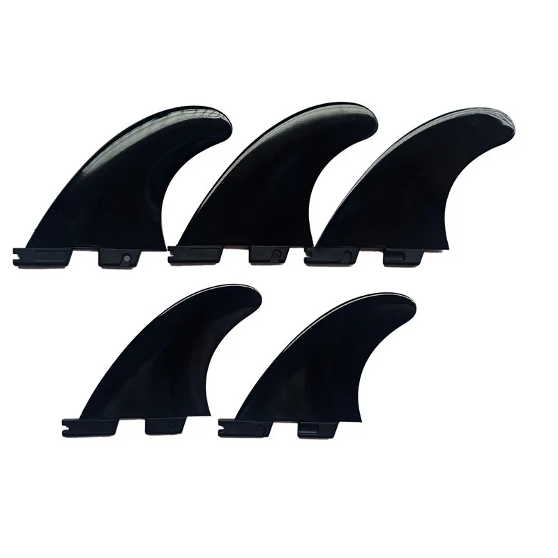 New Surfboard Fins Twin Tri Quad Five fin a Set for FCS II fin box Nylon+ fiber FCS 2 Fins Hot Sell surf Fin Quilhas Five fins