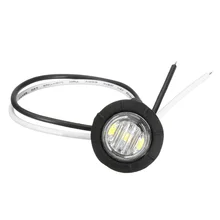 Lampes à boutons LED 12/24V, 4 pièces, Mini remorque ronde, marqueur universel, nouveau, pratique