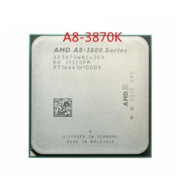 Processeur Amd A8 3870k A8 3870k Fm1 3 0ghz 4 Mo 100w Pieces Rayees Livraison Gratuite Aliexpress