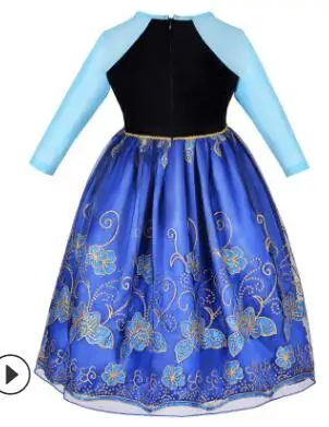 

In 2020 Amazon's foreign trade explosion model girl Anna princess skirt