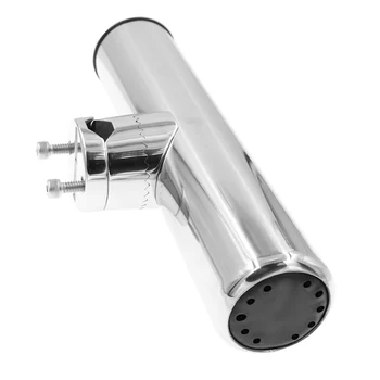 

Boat Fishing Rod Holder Rack fit for Rail 19mm~32mm Tube Boat Accessories Rod Holder 360 Degree Adjustment