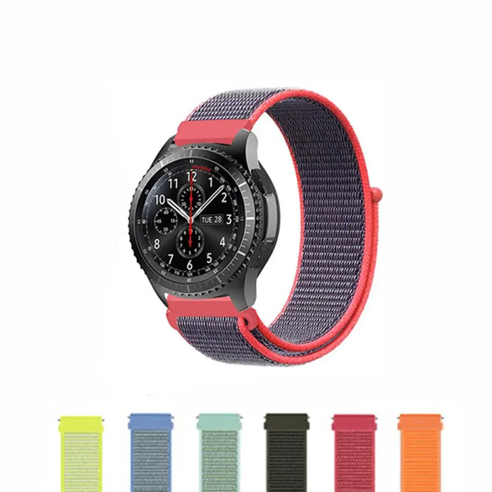 Нейлоновый браслет для часов Huami Amazfit GTR 42 мм 47 мм ремешок для часов Amazfit Pace/Stratos 2 браслет для Amazfit GTS
