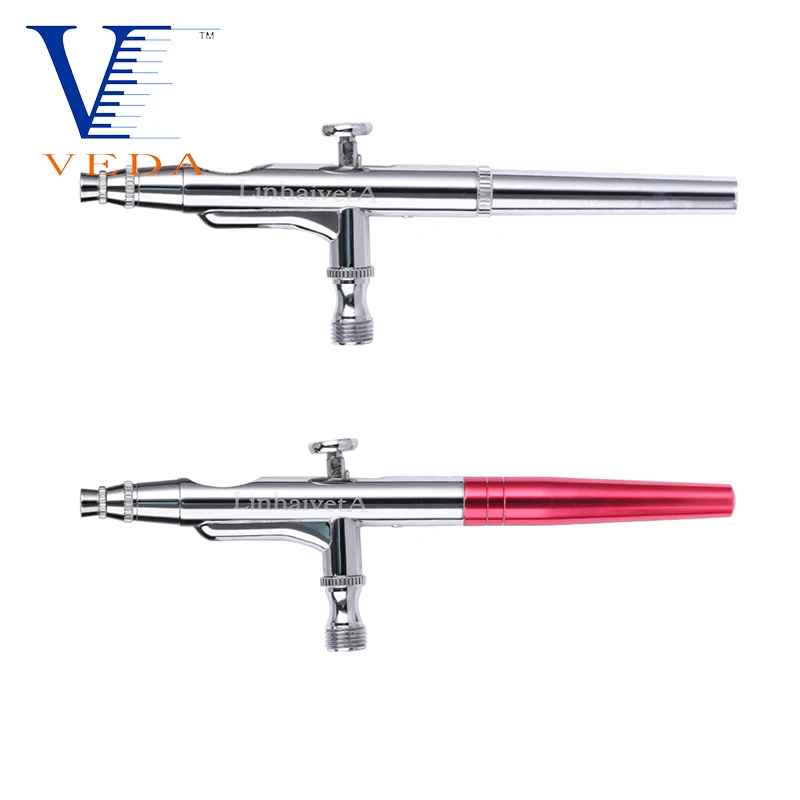 

Gravity-Feed Dual-Action Airbrush Kits Trigger Air-paint Control 0.5cc Cup Spray Gun for Makeup Body Tattoo Cake Models Painting