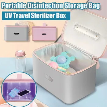 

UVC Sterilizer Box Disinfection Bag For Face Mask Baby Bottle Phone ltraviolet sterilization multifunctional bagg3