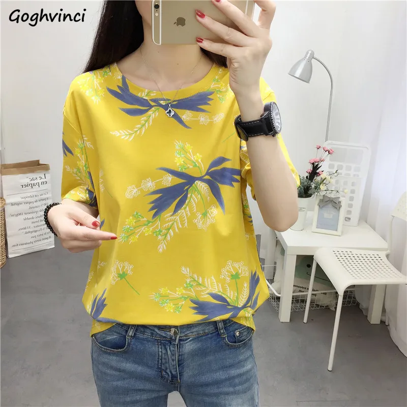 

T-shirts Women Spring Summer New Korean Style Slim Casual Colorful High Quality Short Sleeve Womens All-match Simple Chic Solid