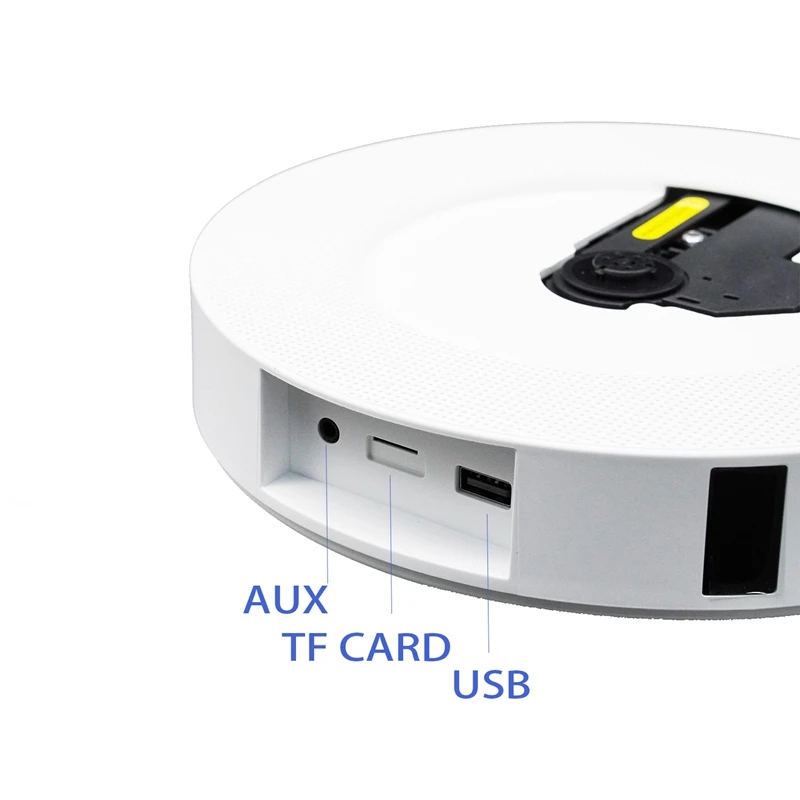 Портативный настенный CD-плеер с Bluetooth домашний аудио магнитофон с пультом дистанционного управления fm-радио встроенные HiFi колонки с MP3