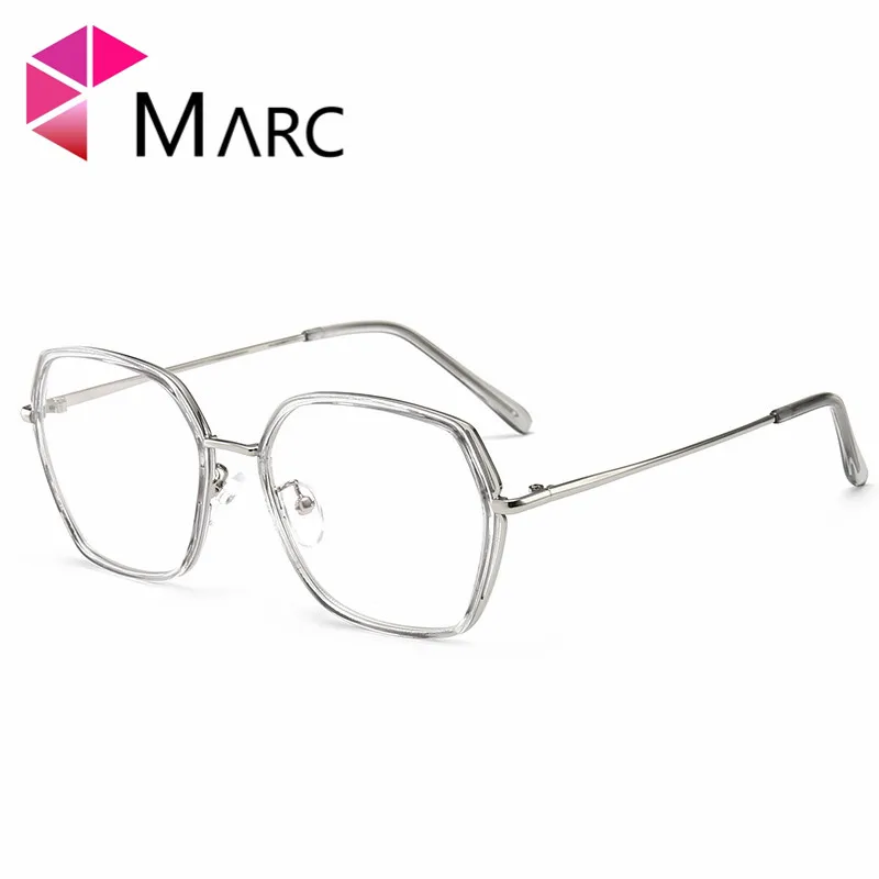 Серебристый Бренд компьютерные очки для чтения женщин и мужчин Lunette анти светло-голубые анти-радиационные очки мужские Famale синий свет 2115 - Цвет оправы: Серебристый