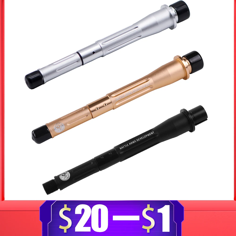 

High Quality Aluminium Outer Tube Barrel Pipe 7.5" 10.5" 14.5" for Kublai for M4 AEG BD556 Gel Blaster Paintball Accessories