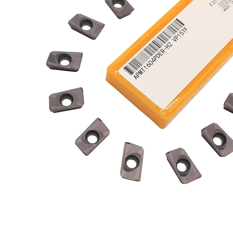 

10PCS APMT1604PDER H2 VP15TF External Turning Tools Carbide insert Lathe cutter Tool Tokarnyy turning insert