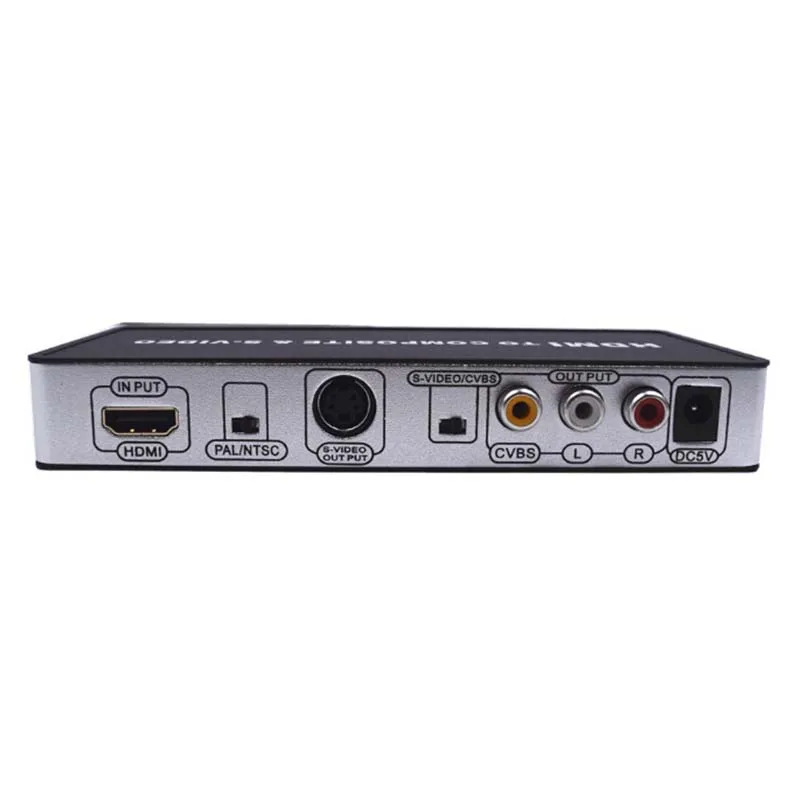 HDMI TO AV+ SVIDEO, HDMI to AV+ VIDEO HD конвертер EU Plug