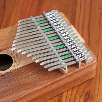 

17 Key African Kalimba Thumb Piano Finger Percussion For Beginners Kids Gift