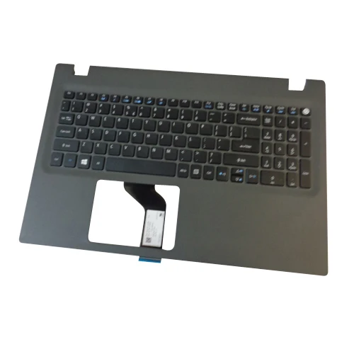 Для acer Aspire E5-522 E5-573 серый верхний чехол Упор для рук и Клавиатура США
