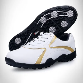 

Anti-slip Golf Shoes Sneakers Waterproof Microfiber Leather Caddie Training
