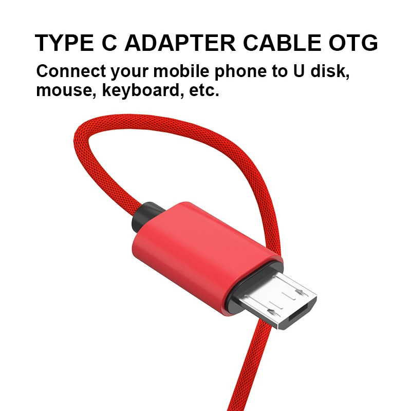 OTG Type C адаптер кабель магнитное зарядное устройство к Usb аксессуары для мобильных