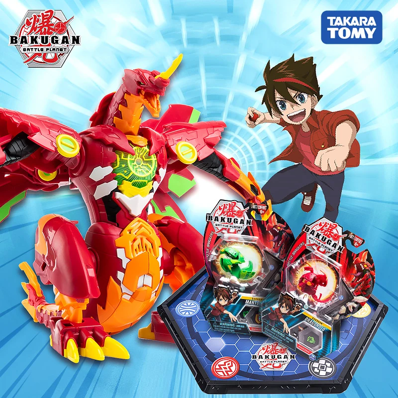 BAKUGAN трансформации гироскопа игра Bakugan Drago Toupie металлический сплав с монстром