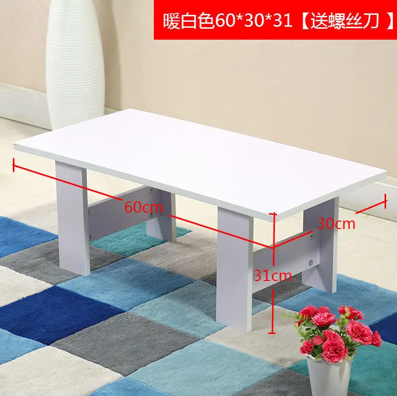 

Notebook Computer Coffee Woodren Panel Rectangle Table Simple Low Use Desk Small Tatami Contemporary Creative Minimalist