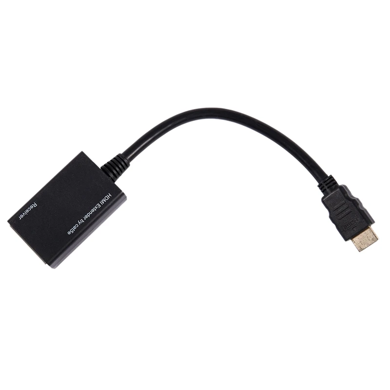 HDMI, Овер-RJ45 CAT5e CAT6 UTP LAN Ethernet удлинитель Ретранслятор Сигнала 1080P 3D до 100ft