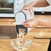 New Plastic Storage Container Pasta Rice Dispenser Cereals Organizer Boxes Cabinet Fridge Storage Jars Home Kitchen Accessories 3