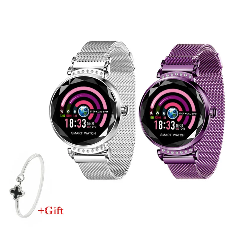 Женские Водонепроницаемые Смарт-часы H2 с фитнес-трекером смарт-браслет