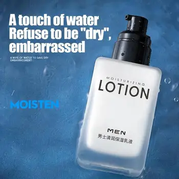 

Natural Men's Skin Care Cream Face Lotion Moisturzing Oil Balance Brighten Pores Minimizing Men Cream