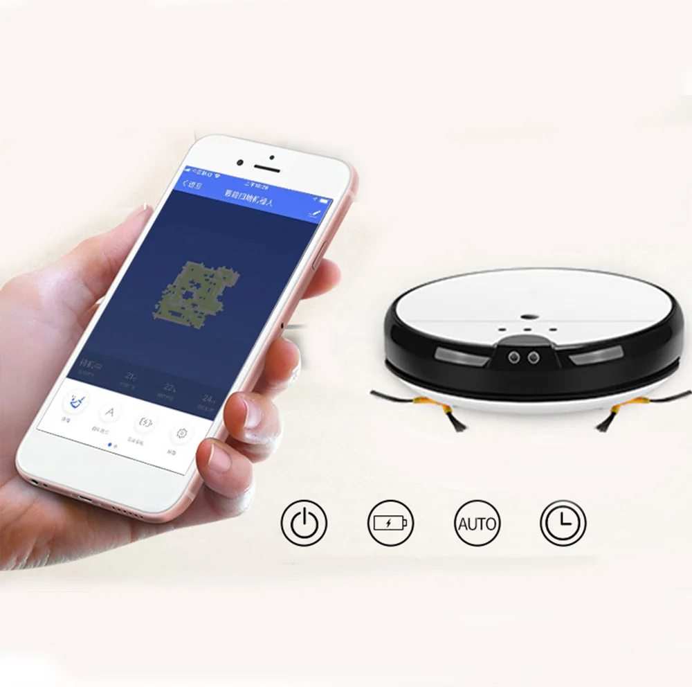 

Robot Vacuum cleaner wifi Intelligent navigation Suction sweep home wireless smart vacuum cleaner pet hair aspirateur odkurza