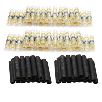 

100/150PCS Waterproof Heat Shrink Tube Solder Sleeve Seal Electrical Wire Connectors Fast Butt Splice Terminals Kit