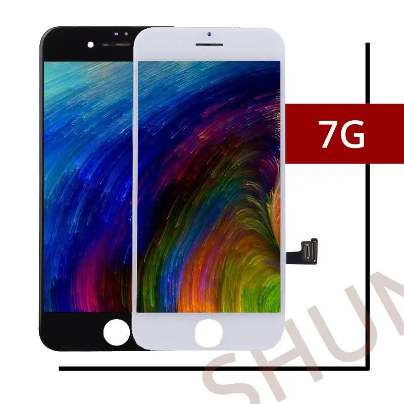 10 шт./лот 100% AAA без битых пикселей экран для IPhone 7 ЖК дисплей с 3D сенсорным экраном