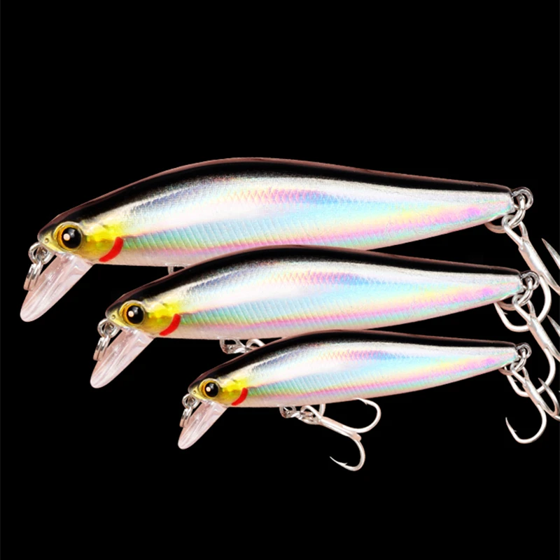 5 Pieces Of New Minnow Bait Sinking Mini Artificial Simulation