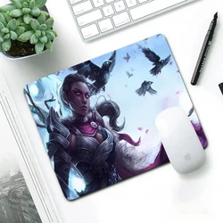 Guild wars 2 mouse pad tamanho pequeno jogo mousepad gaming teclado tapete de mesa de borracha natural decoração do escritório tapete do rato