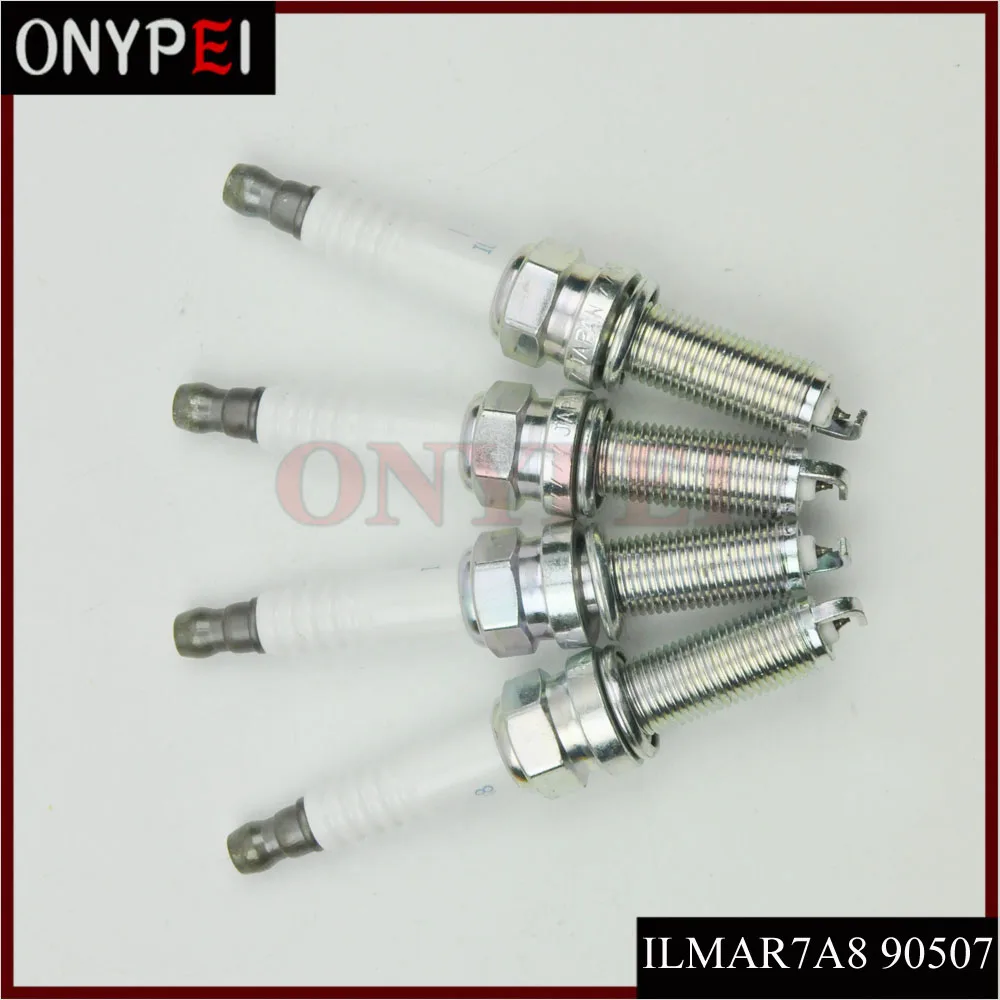 4x ILMAR7A8 90507 09482-00619 иридиевая Свеча зажигания для Suzuki NISSAN INFINITI B2401-4A00E MAZDA 1A14-18-110 0948200619 09482 00619