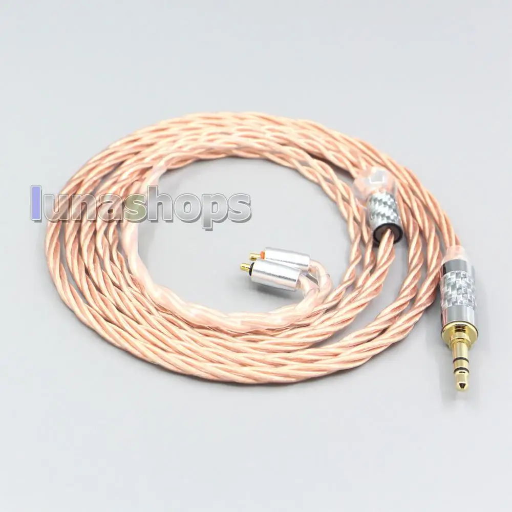 

LN007187 Silver Plated OCC Shielding Coaxial Earphone Cable For UE Live UE6 Pro Lighting SUPERBAX IPX