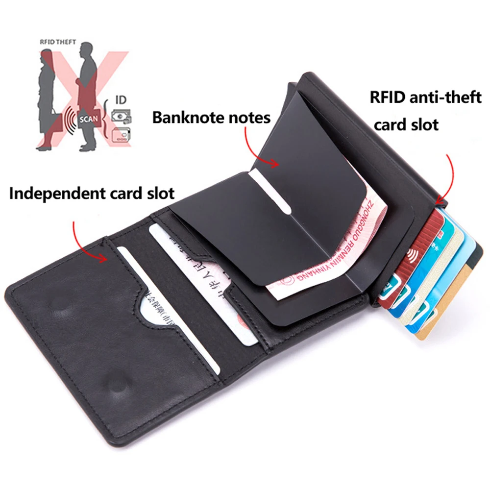 Новинка 2020 держатель для кредитных карт мужчин и женщин металл RFID анти магнитный